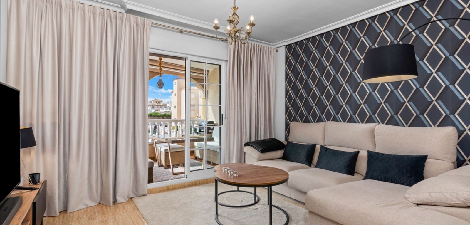 2 Zimmer Apartment zu verkaufen in Orihuela Costa mit Pool - 179.000 € (Ref: 9640597)