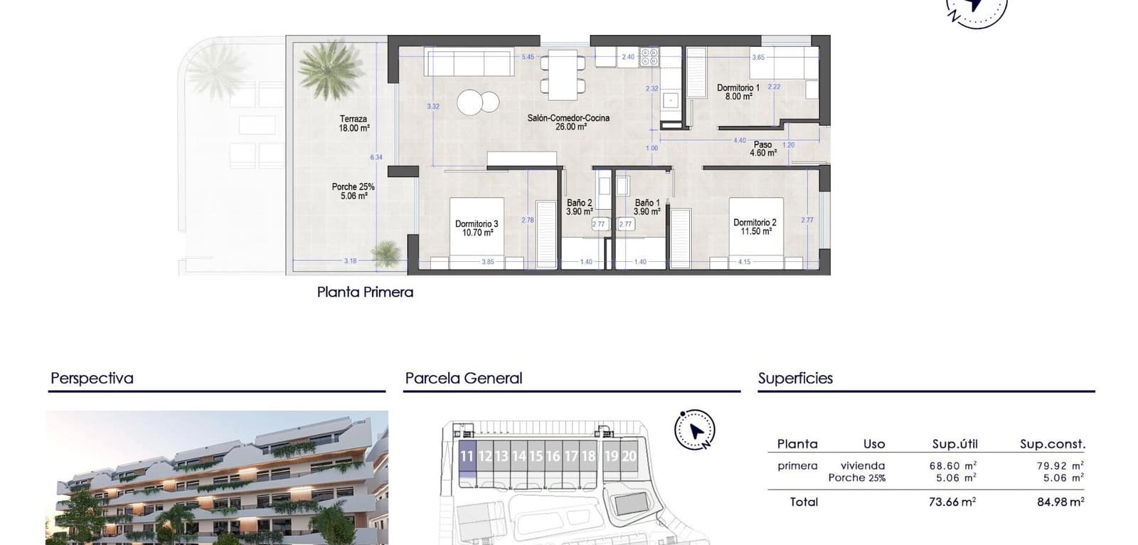 3 bedroom Apartment for sale in Santiago de la Ribera with pool - € 250,000 (Ref: 9739143)