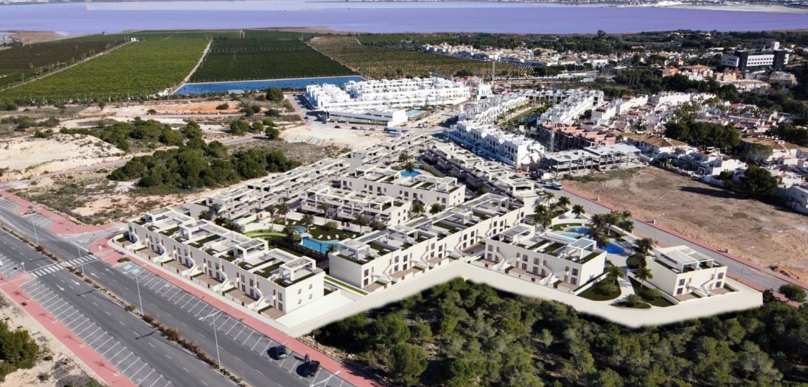 2 quarto Bungalow para venda em Torrevieja com piscina - 309 900 € (Ref: 9740096)