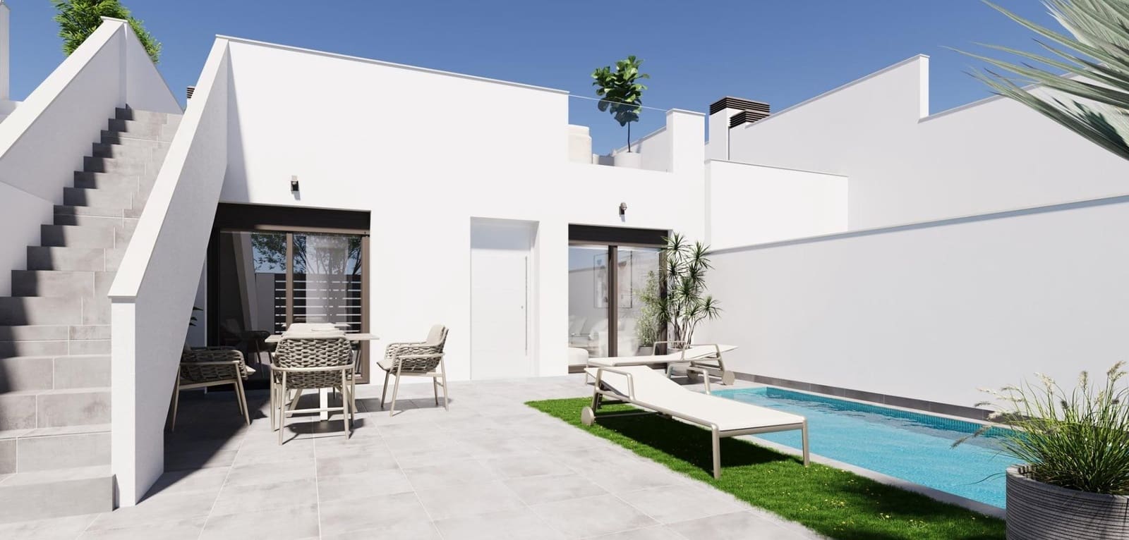 2 sypialnia Dom na sprzedaż w Torre-Pacheco z basenem - 259 900 € (Ref: 9784309)