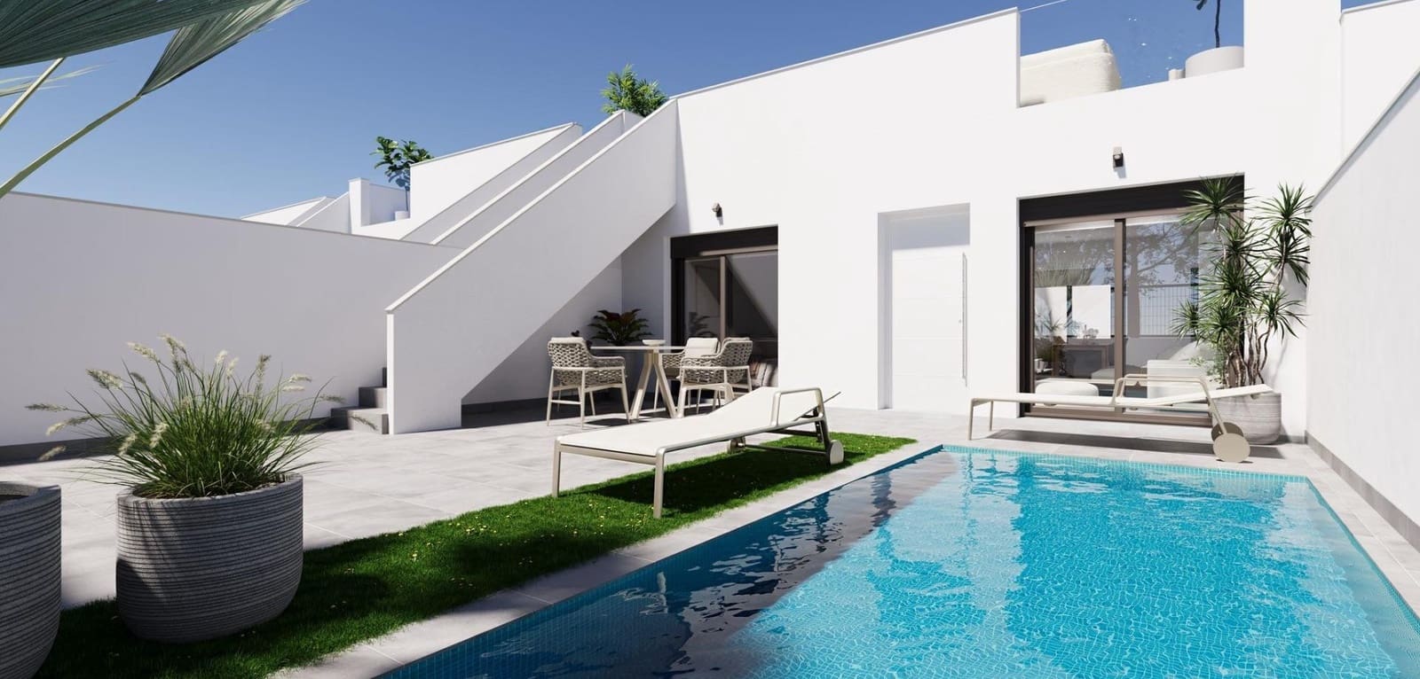 2 sypialnia Dom na sprzedaż w Torre-Pacheco z basenem - 259 900 € (Ref: 9784309)