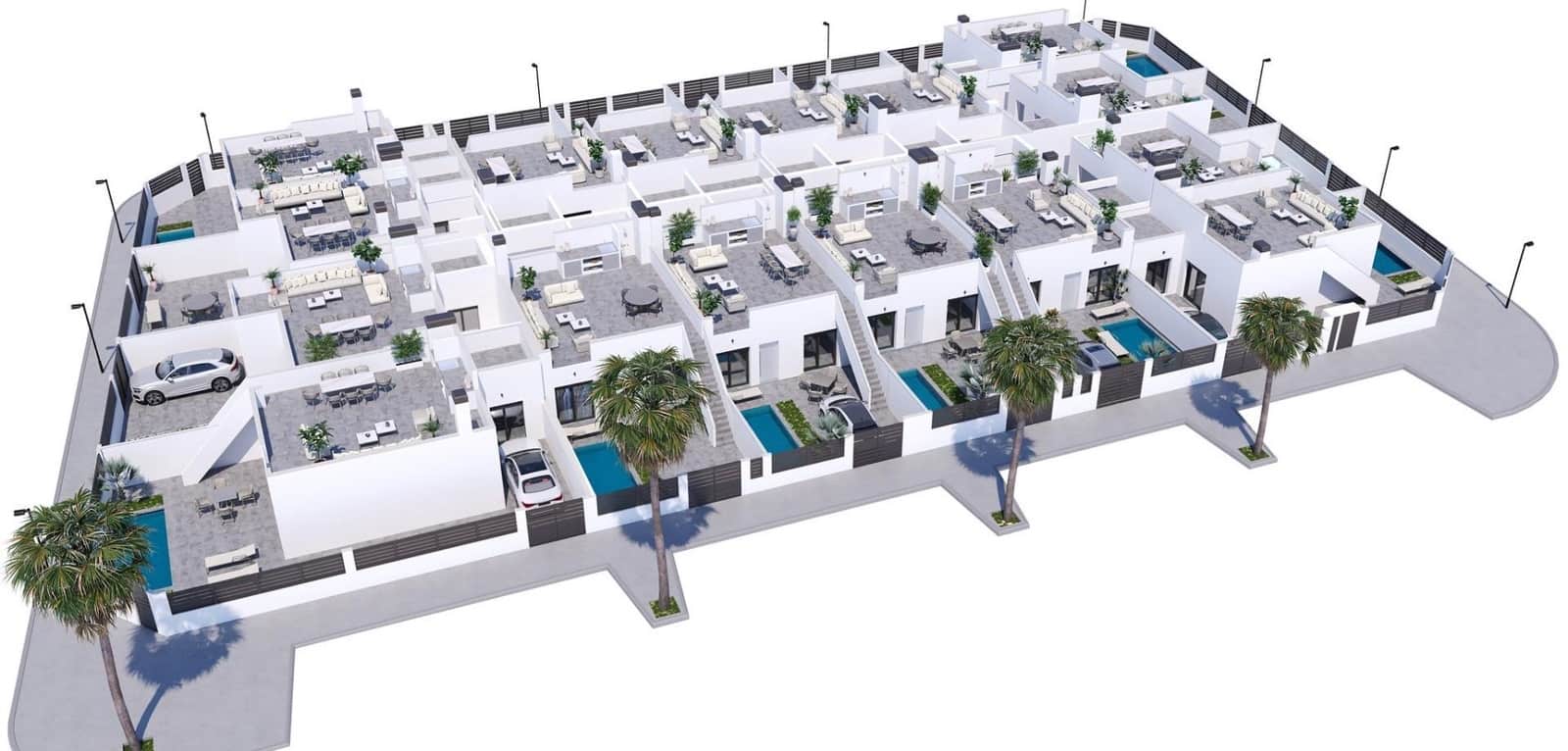 2 sypialnia Dom na sprzedaż w Torre-Pacheco z basenem - 259 900 € (Ref: 9784309)