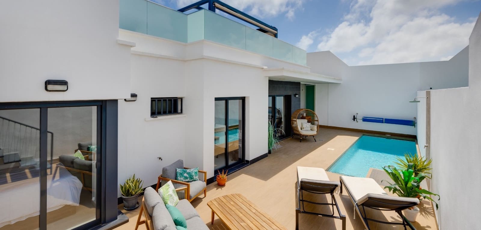 3 Zimmer Villa zu verkaufen in Cabo Roig mit Pool - 420.000 € (Ref: 9813452)
