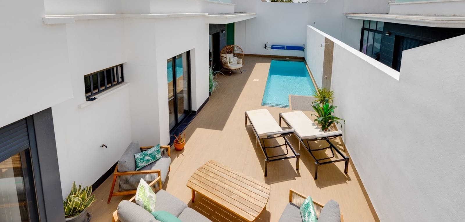 3 Zimmer Villa zu verkaufen in Cabo Roig mit Pool - 420.000 € (Ref: 9813452)