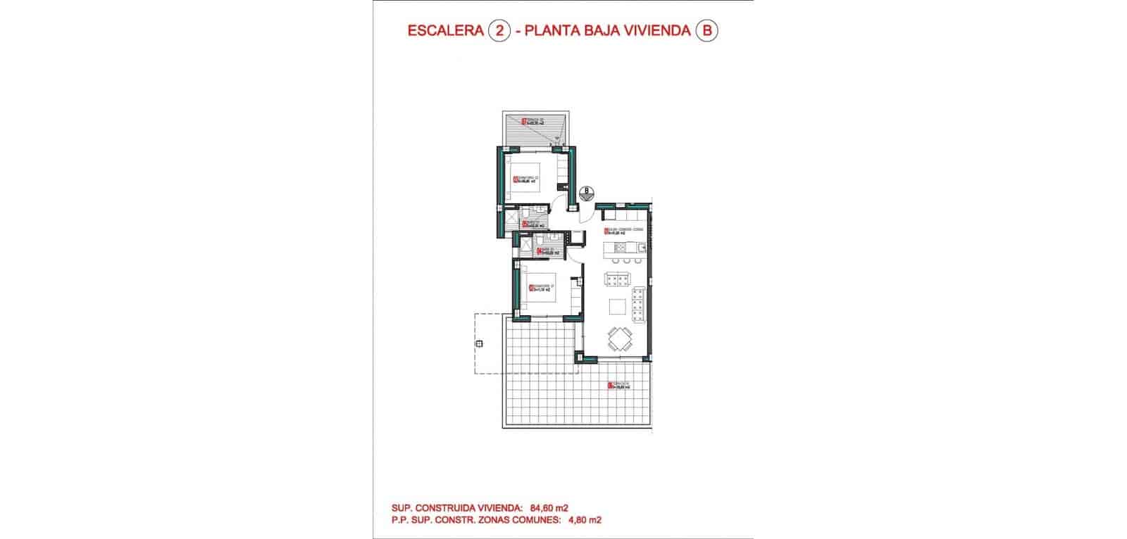 2 chambre Appartement à vendre à Torrevieja avec piscine - 274 900 € (Ref: 9876900)