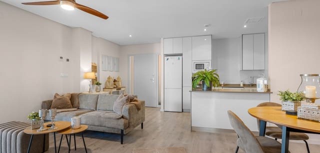 2 Zimmer Apartment zu verkaufen in Los Dolses, Orihuela mit Pool - 229.000 € (Ref: 9889444)