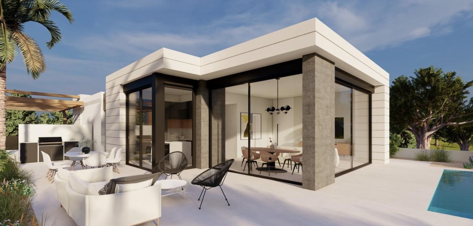 3 soveværelse Villa til salg i Pilar de la Horadada med swimmingpool - € 586.000 (Ref: 9915141)