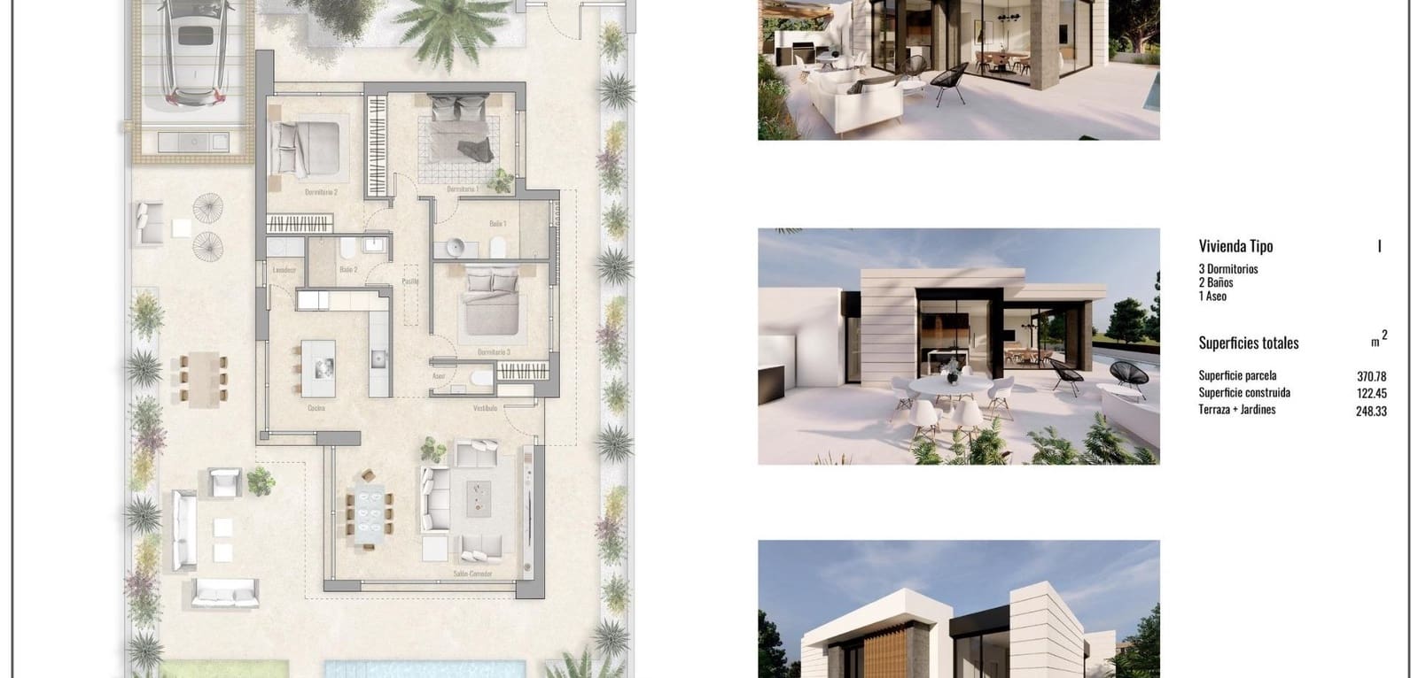 3 soveværelse Villa til salg i Pilar de la Horadada med swimmingpool - € 586.000 (Ref: 9915141)