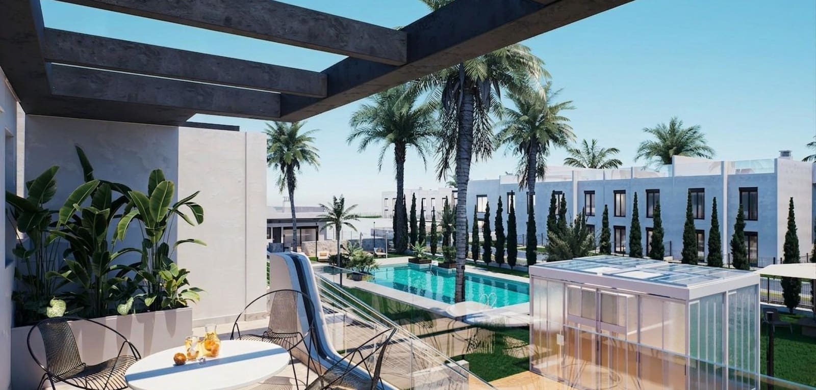 3 sovrum Bungalow till salu i Pilar de la Horadada med pool - 375 000 € (Ref: 9925150)