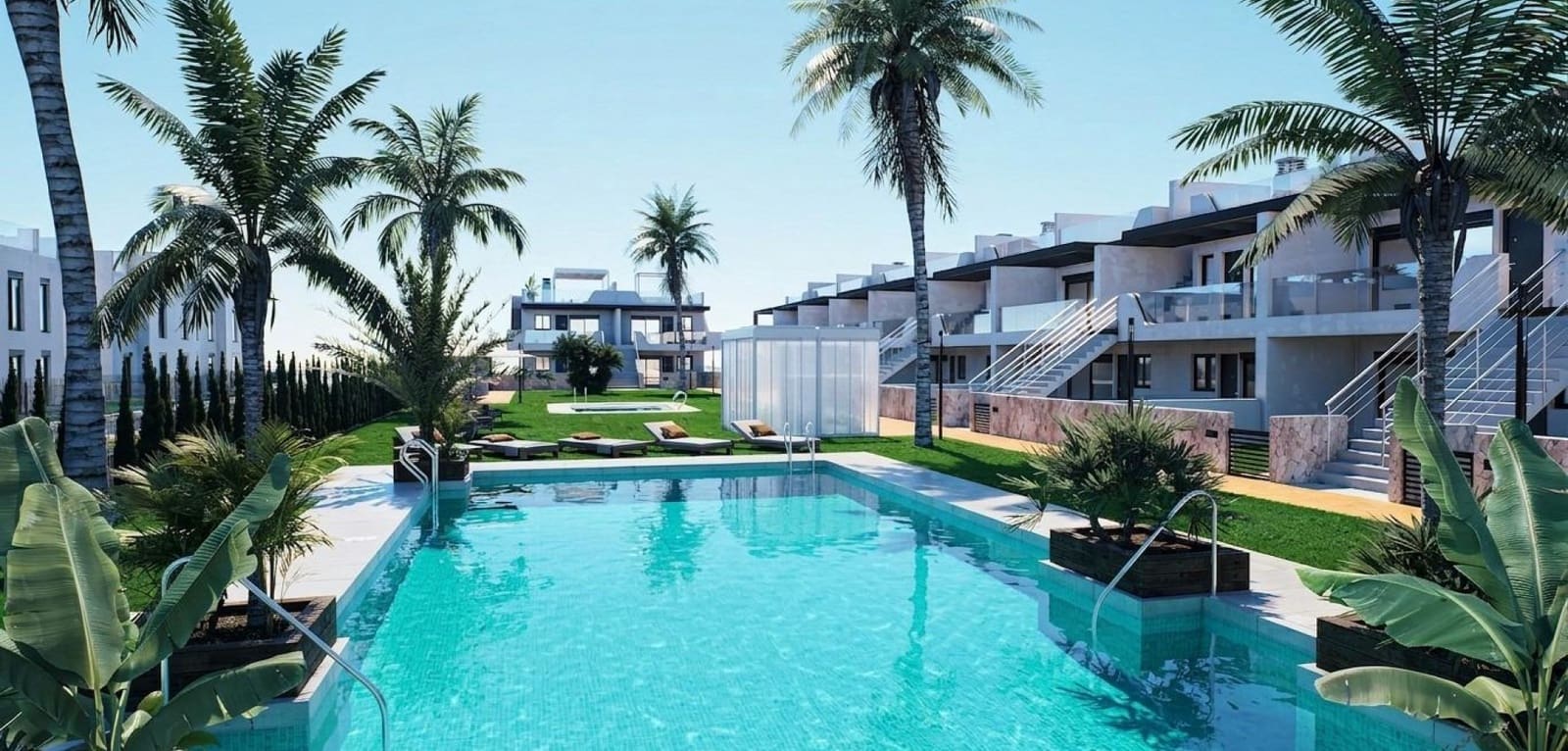 3 sovrum Bungalow till salu i Pilar de la Horadada med pool - 375 000 € (Ref: 9925150)