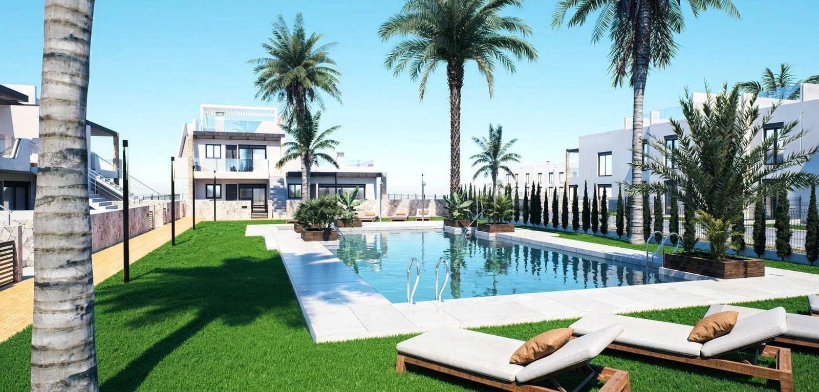 3 sovrum Bungalow till salu i Pilar de la Horadada med pool - 375 000 € (Ref: 9925150)