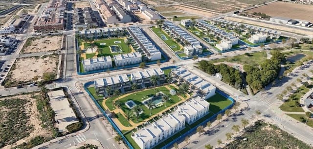 3 soveværelse Bungalow til salg i Pilar de la Horadada ciudad, Pilar de la Horadada med swimmingpool - € 375.000 (Ref: 9925150)