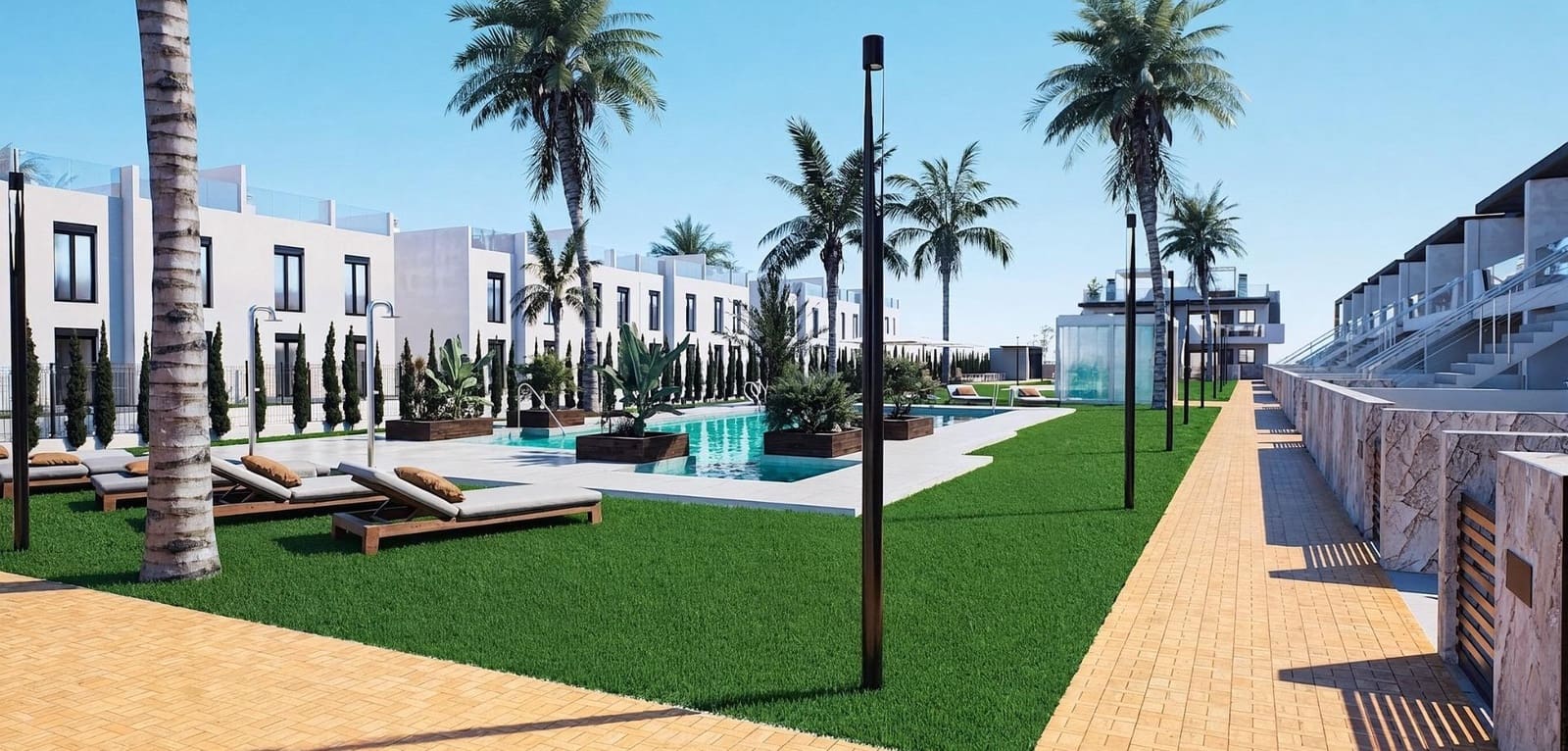 3 sovrum Bungalow till salu i Pilar de la Horadada med pool - 375 000 € (Ref: 9925150)