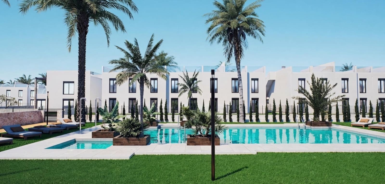 3 sovrum Bungalow till salu i Pilar de la Horadada med pool - 375 000 € (Ref: 9925150)
