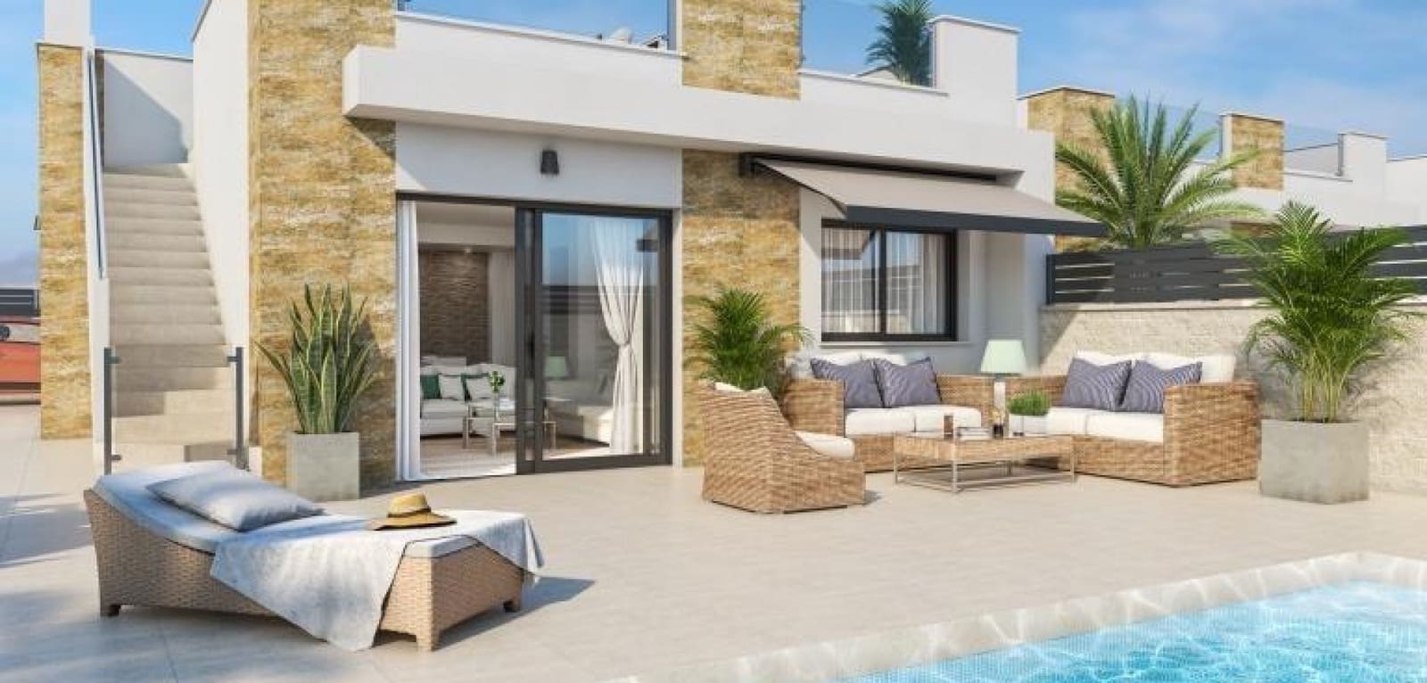 3 camera da letto Villa in vendita in La Marina con piscina - 395.000 € (Rif: 9938709)