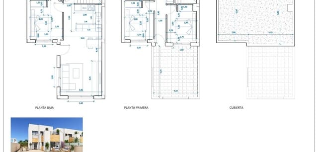 3 sovrum Villa till salu i La Marina, Elche / Elx med pool - 395 000 € (Ref: 9938709)