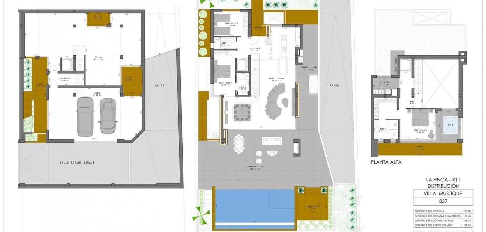 3 sovrum Villa till salu i Algorfa med pool - 1 800 000 € (Ref: 9944345)