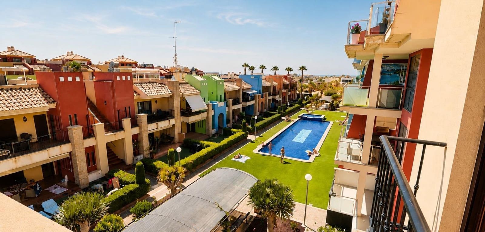 2 soverom Leilighet til salgs i Orihuela Costa med svømmebasseng - € 220 000 (Ref: 9950179)