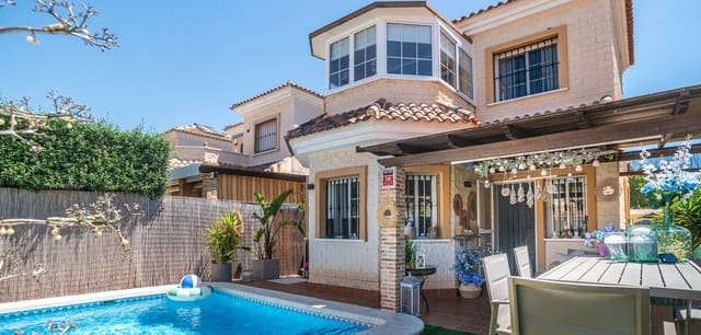 3 quarto Moradia para venda em El Raso, Guardamar del Segura com piscina - 299 500 € (Ref: 9953245)