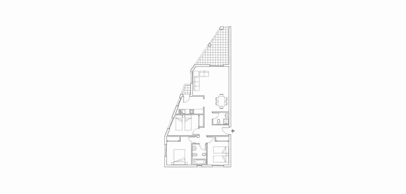 3 Zimmer Apartment zu verkaufen in Campoamor mit Pool - 250.000 € (Ref: 9990934)