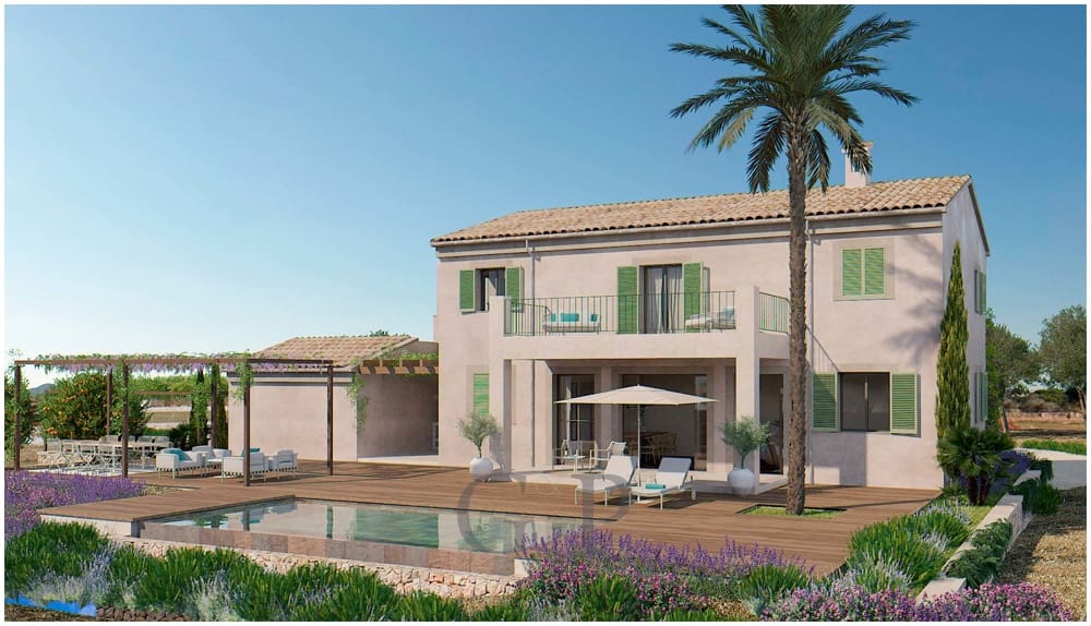 4 camera da letto Finca/Casa di Campagna in vendita in Portocristo / Port de Manacor con piscina - 1.400.000 € (Rif: 9552295)