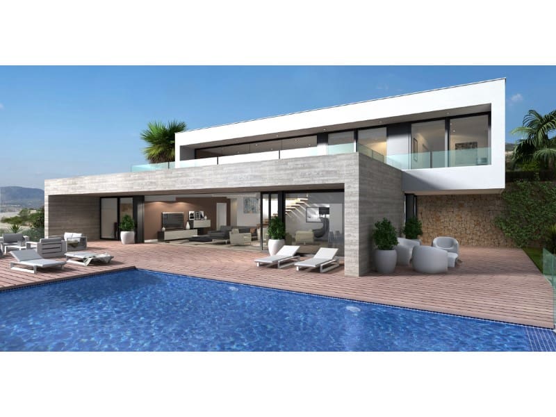 3 soveværelse Villa til salg i Cumbre del Sol med swimmingpool garage - € 3.100.000 (Ref: 10005284)