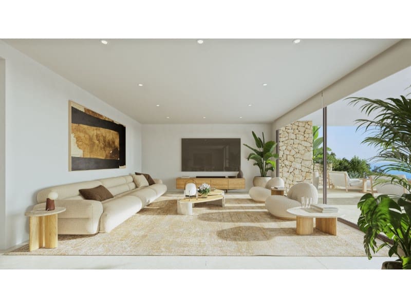 4 sypialnia Willa na sprzedaż w Cumbre del Sol z basenem garażem - 2 600 000 € (Ref: 10005286)