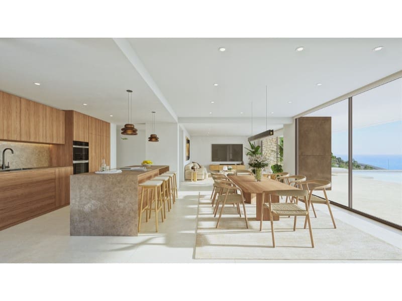 4 sypialnia Willa na sprzedaż w Cumbre del Sol z basenem garażem - 2 600 000 € (Ref: 10005286)