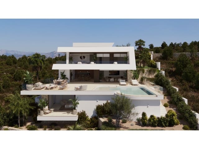 4 sypialnia Willa na sprzedaż w Cumbre del Sol, Benitachell / Benitatxell z basenem garażem - 2 600 000 € (Ref: 10005286)