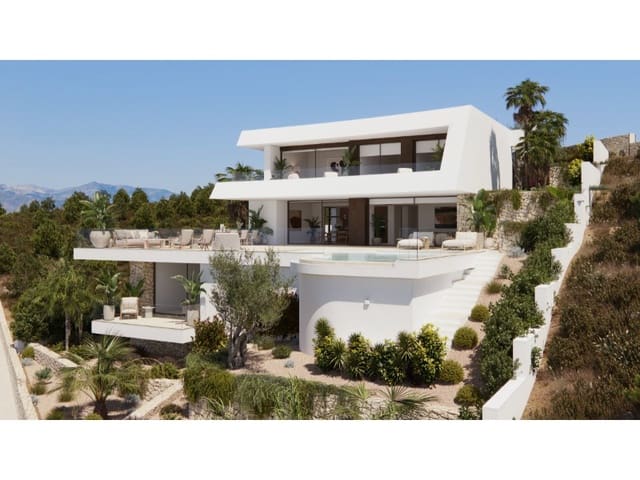 4 sypialnia Willa na sprzedaż w Cumbre del Sol, Benitachell / Benitatxell z basenem garażem - 2 600 000 € (Ref: 10005286)