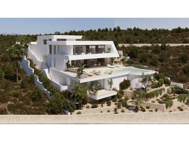 4 sypialnia Willa na sprzedaż w Cumbre del Sol, Benitachell / Benitatxell z basenem garażem - 2 600 000 € (Ref: 10005286)