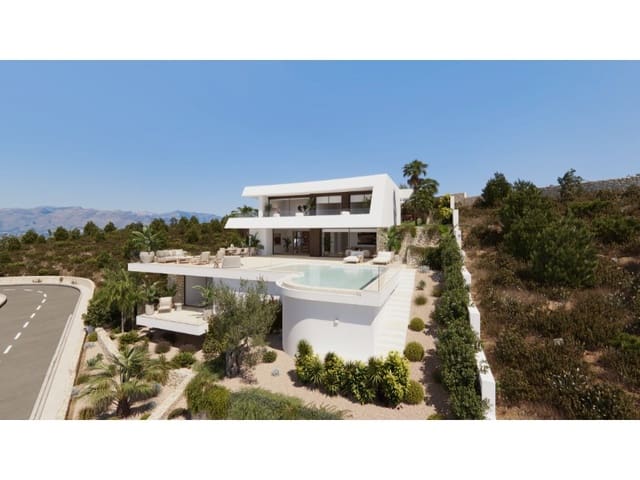 4 sypialnia Willa na sprzedaż w Cumbre del Sol, Benitachell / Benitatxell z basenem garażem - 2 600 000 € (Ref: 10005286)