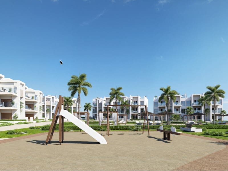 2 bedroom Flat for sale in Los Alcazares with pool garage - € 309,000 (Ref: 10031665)