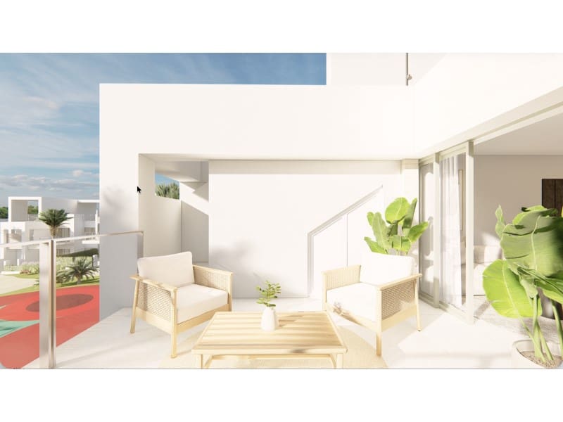 2 bedroom Flat for sale in Los Alcazares with pool garage - € 309,000 (Ref: 10031665)
