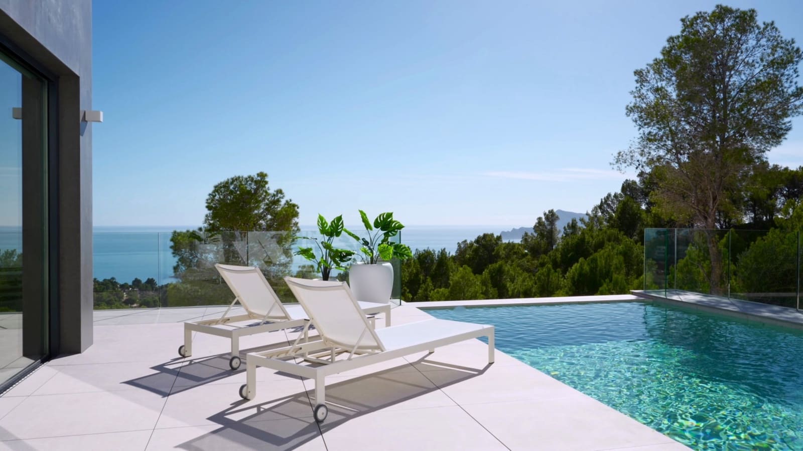 Chalet de 4 habitaciones en Altea la Vella en venta con piscina - 2.135.000 € (Ref: 8504067)
