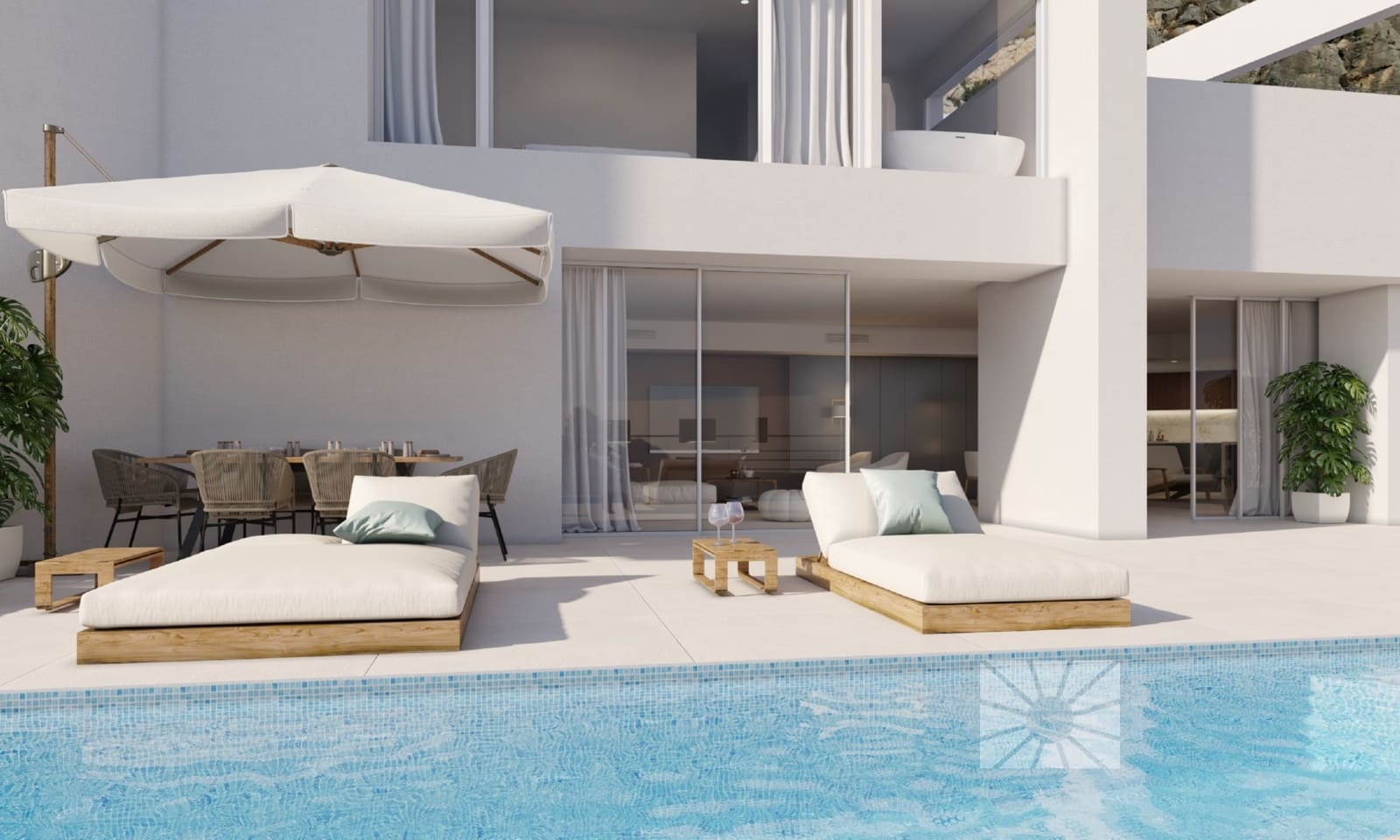 4 bedroom Villa for sale in Altea la Vella with pool - € 1,986,000 (Ref: 8509814)