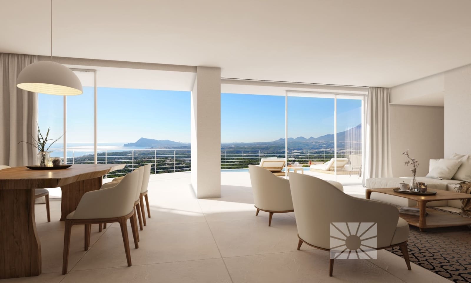 4 bedroom Villa for sale in Altea la Vella with pool - € 1,986,000 (Ref: 8509814)