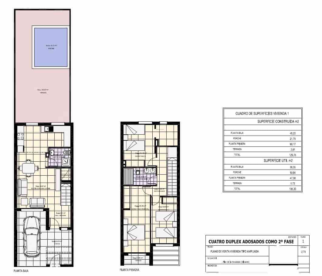 3 chambre Villa/Maison à vendre à Pilar de la Horadada avec piscine - 265 000 € (Ref: 9025603)