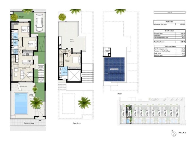 3 soverom Villa til salgs i Los Nietos med svømmebasseng - € 374 900 (Ref: 9025624)