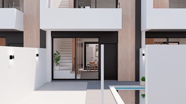 3 makuuhuone Omakotitalo myytävänä paikassa San Pedro del Pinatar mukana uima-altaan - 305 000 € (Ref: 9025625)