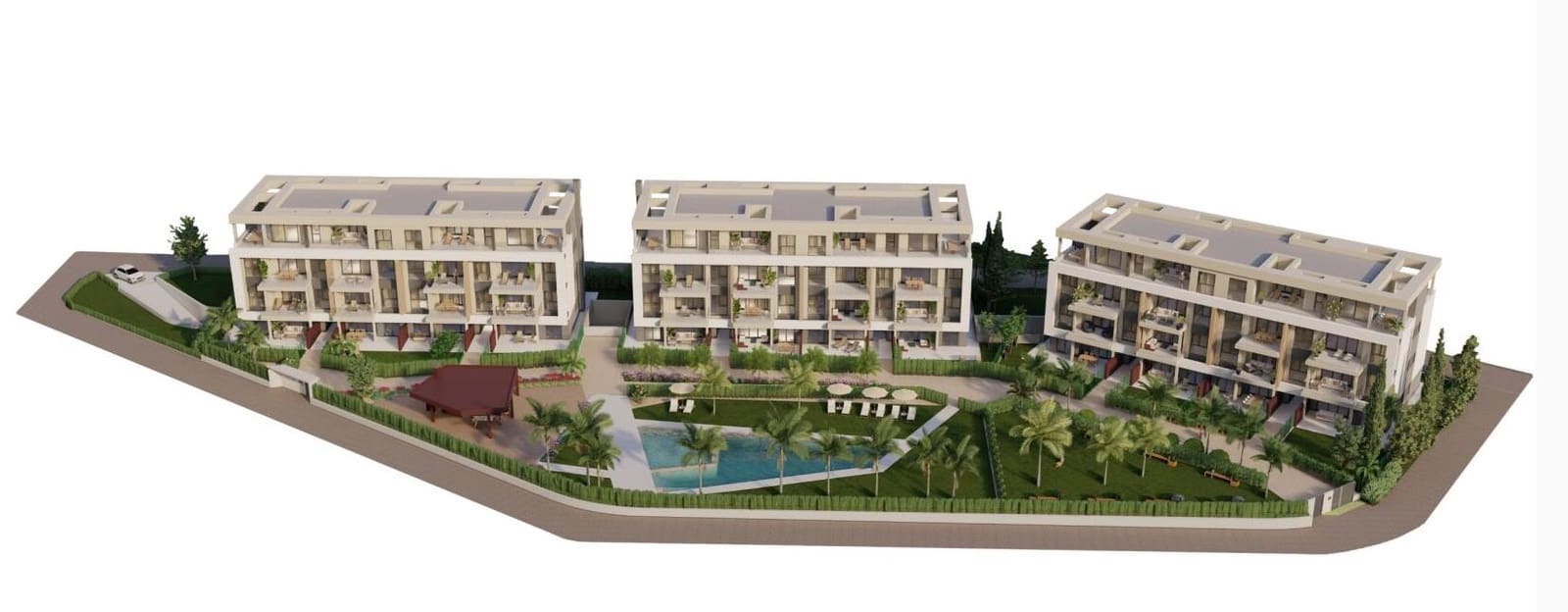 3 makuuhuone Huoneisto myytävänä paikassa Torre-Pacheco mukana uima-altaan - 529 000 € (Ref: 9025628)