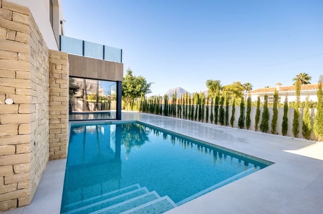 4 makuuhuone Huvila myytävänä paikassa Albir, Alfaz del Pi / L'Alfàs del Pi mukana uima-altaan - 1 595 000 € (Ref: 9143700)
