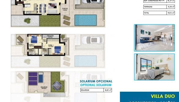 3 makuuhuone Huvila myytävänä paikassa Polop mukana uima-altaan - 385 000 € (Ref: 9340845)