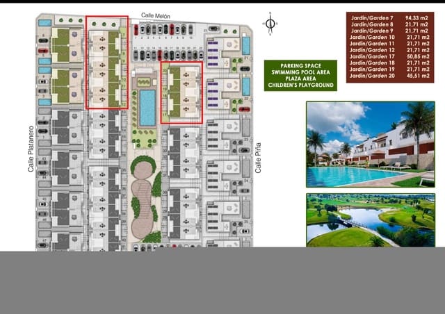 3 quarto Apartamento para venda em Entre Naranjos, Orihuela com piscina - 315 000 € (Ref: 9341856)