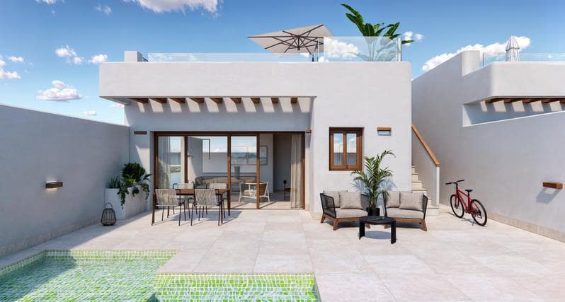 2 bedroom Villa for sale in Torre-Pacheco with pool - € 264,900 (Ref: 9341857)