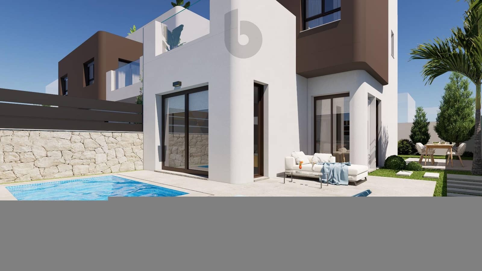 3 sypialnia Willa na sprzedaż w Pilar de la Horadada z basenem - 598 900 € (Ref: 9572335)