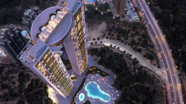 1 sovrum Lägenhet till salu i Benidorm med pool - 466 500 € (Ref: 9572340)