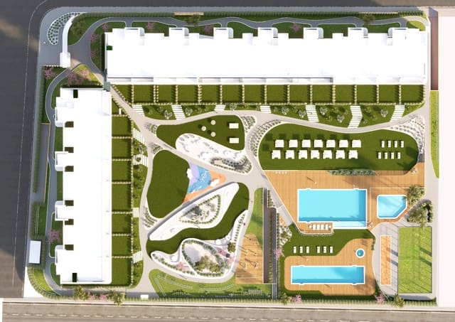 3 sovrum Lägenhet till salu i Punta Prima, Orihuela med pool - 364 000 € (Ref: 9572341)