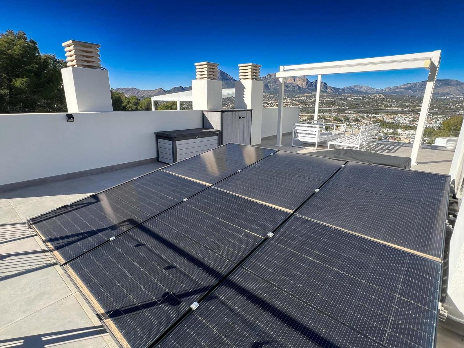 2 chambre Villa/Maison Mitoyenne à vendre à Alfaz del Pi / L'Alfas del Pi avec piscine - 575 000 € (Ref: 9591907)