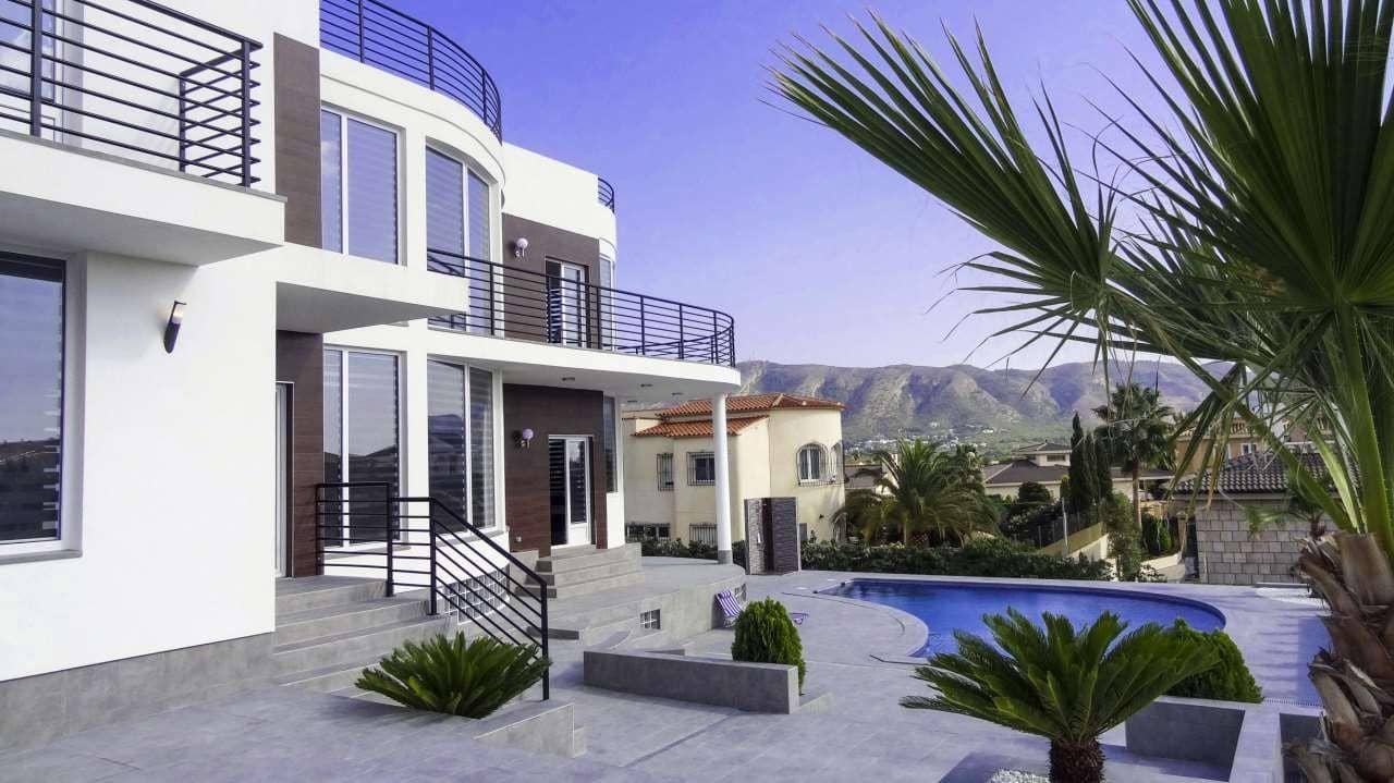 5 camera da letto Villa in vendita in Alfaz del Pi / L'Alfas del Pi con piscina - 1.250.000 € (Rif: 9591911)